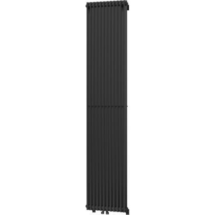 Mexen Kansas, vykurovacie teleso 1800 x 420 mm, 975 W, čierna, W204-1800-420-00-70