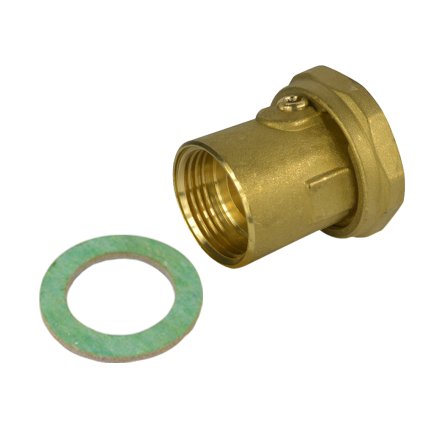 Mereo, Guľový uzáver so šrubením k čerpadlu, 1"x6/4", MER-PR8164