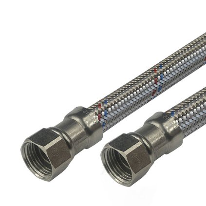 Mereo, Hadica pripojovacia nerez, 13x18, FxF, 1/2"x3/4", MER-CR455F