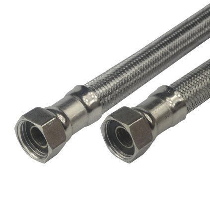 Mereo, Hadica pripojovacia nerez, 13x18, FxF, 1/2"x3/4", MER-CR661F