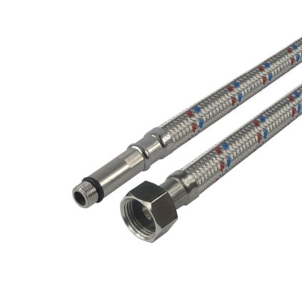 Mereo, Hadica pripojovacia nerez 8x12, FxM10, 3/8"xM10, MER-CR311BC