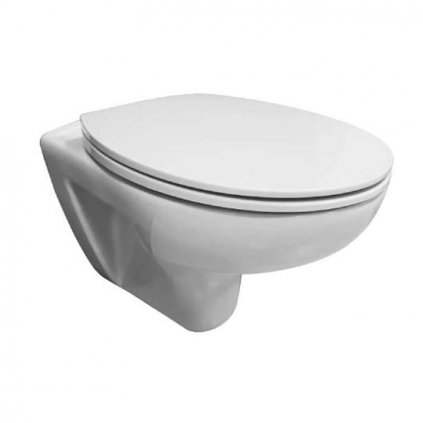 Mereo, WC závesné WC so soft close sedadlom CSS114S, MER-VSD72