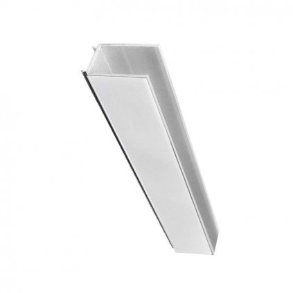 Mereo, Nastavovací bočný profil pre sprchové kúty a dvere LIMA, 29-41 mm, výška 190 cm, chróm ALU, MER-CKND250KL