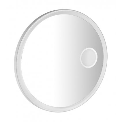 Sapho, FLOAT okrúhle LED podsvietené zrkadlo, ø 80 cm, kozm. zrkadlo, IR senzor, 3500-6500°K, biely, FT800