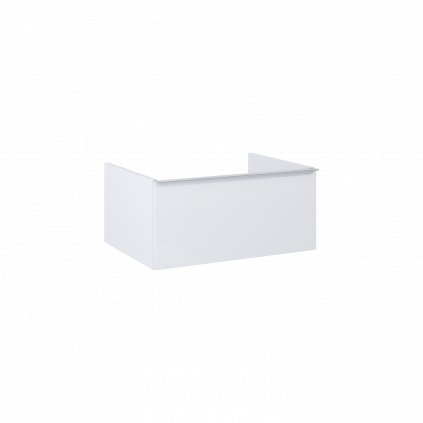 Elita Look, skrinka pre umývadlo na pultovú dosku 60x45x28 cm 1S PDW, biela lesklá, ELT-167087