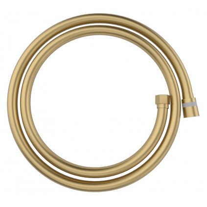 Sapho, SOFTLEX plastová sprchová hadica, hladká, 150cm, zlatá matná, 1208-19