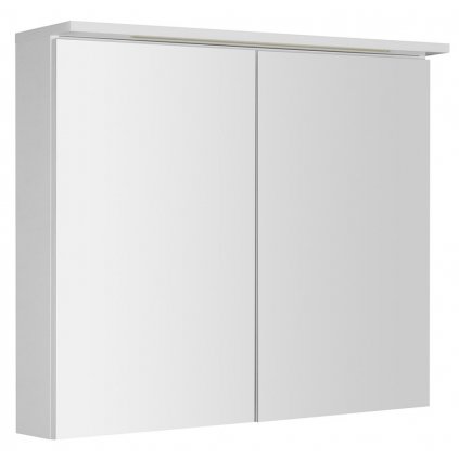 Aqualine, KAWA STRIP Galérka s LED osvetlením 80x70x22cm, biela, WGL80S