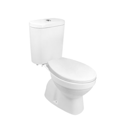 Mereo, WC kombi, spodný odpad s armatúrou, MER-VSD98