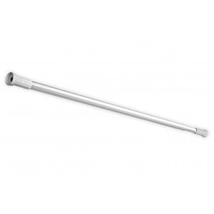 Erga, teleskopická rozperná tyč 125-220 cm, biela, ERG-05780