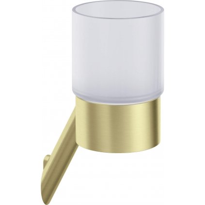Deante Silia, nástenný kúpeľňový pohár, zlatá matná, DEA-ADI_R911