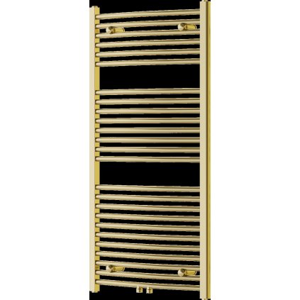 Mexen Ares, vykurovacie teleso 1200x600 mm, 490 W, zlatá lesklá, W102-1200-600-00-50