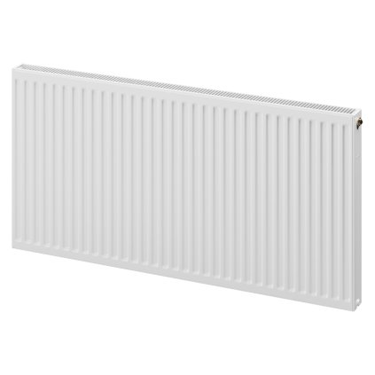 Mexen, Panelový radiátor Mexen CV21 300 x 1100 mm, spodné pripojenie, 810 W, biely - W621-030-110-00