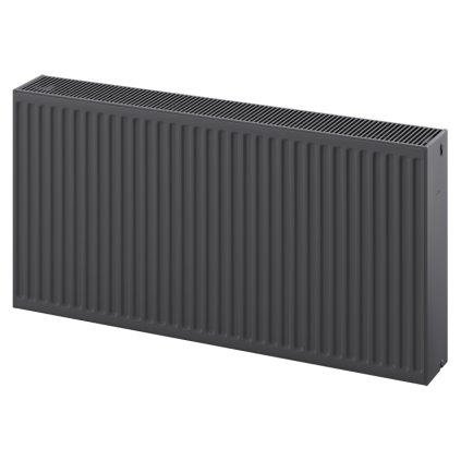 Mexen, panelový radiátor Mexen C33 500 x 1000 mm, bočné pripojenie, 2021 W, antracit - W433-050-100-66