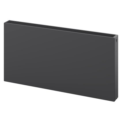 Mexen, Mexen Flat CF22 panelový radiátor 600 x 1000 mm, bočné pripojenie, 1582 W, antracit - W422F-060-100-66