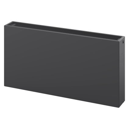 Mexen, Mexen Flat CF33 panelový radiátor 400 x 400 mm, bočné pripojenie, 633 W, antracit - W433F-040-040-66