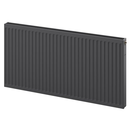 Mexen, Panelový radiátor Mexen CV21 400 x 1100 mm, spodné pripojenie, 1019 W, antracit - W621-040-110-66