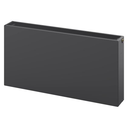 Mexen, Mexen Flat CVF33 panelový radiátor 600 x 1200 mm, spodné pripojenie, 2641 W, antracit - W633F-060-120-66