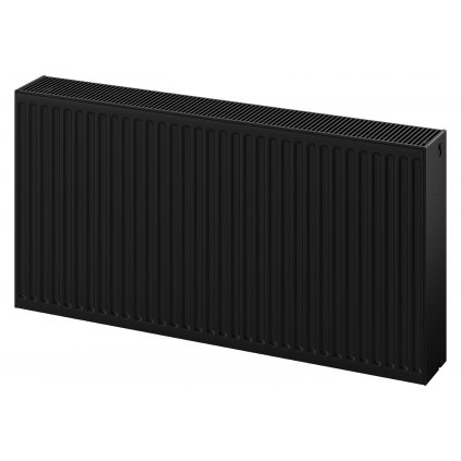 Mexen, Panelový radiátor Mexen C33 600 x 1600 mm, bočné pripojenie, 3735 W, čierny - W433-060-160-70