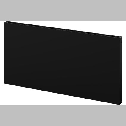 Mexen, Mexen Flat CF11 panelový radiátor 500 x 400 mm, bočné pripojenie, 273 W, čierny - W411F-050-040-70