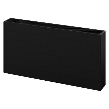 Mexen, Panelový radiátor Mexen Line CL33 600 x 600 mm, bočné pripojenie, 1320 W, čierny - W433L-060-060-70