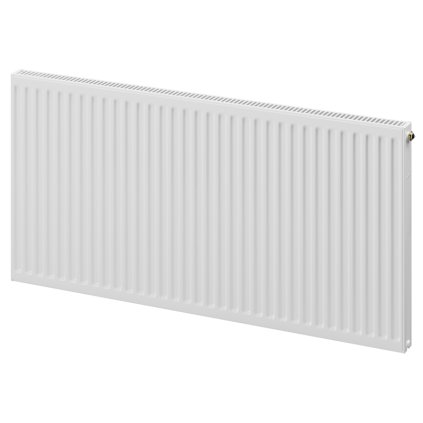 Mexen CC11, panelový radiátor 600 x 2400 mm, spodné stredové pripojenie, 2240 W, biela, W6C11-060-240-00