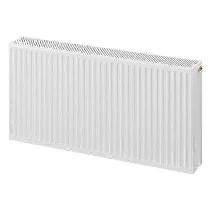Mexen CC33, panelový radiátor 600 x 600 mm, spodné stredové pripojenie, 1401 W, biela, W6C33-060-060-00