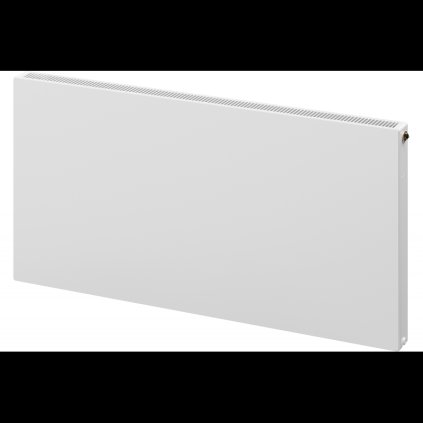 Mexen Flat CCF21, panelový radiátor 600 x 600 mm, spodné stredové pripojenie, 726 W, biela, W6C21F-060-060-00