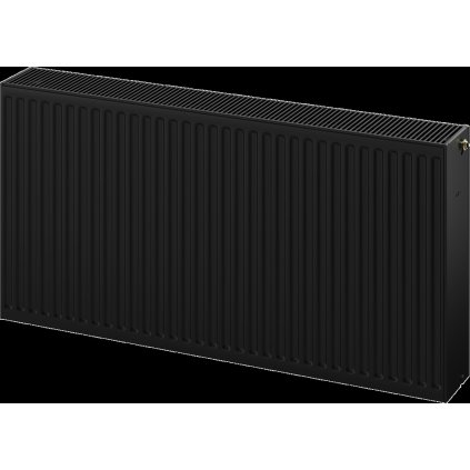 Mexen CV33, panelový radiátor 400 x 1300 mm, spodné pripojenie, 2195 W, čierna, W633-040-130-70