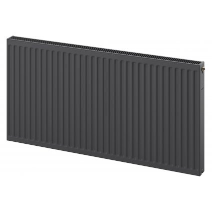 Mexen CC21, panelový radiátor 500 x 700 mm, spodné stredové pripojenie, 775 W, antracitová, W6C21-050-070-66