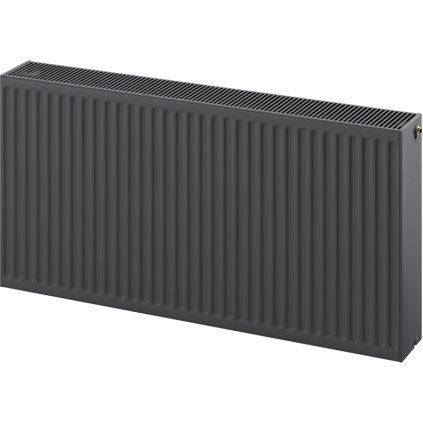 Mexen CC33, panelový radiátor 400 x 2800 mm, spodné stredové pripojenie, 4729 W, antracitová, W6C33-040-280-66