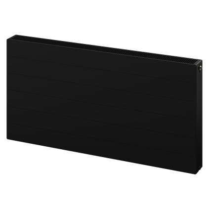 Mexen Line CCL22, panelový radiátor 400 x 900 mm, spodné stredové pripojenie, 1024 W, čierna, W6C22L-040-090-70