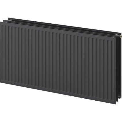 Mexen CVH30 Hygienický panelový radiátor 400 x 2000 mm, spodné pripojenie, 2192 W, antracitová, W630H-040-200-66