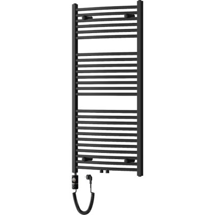 Mexen Ares, elektrické vykurovacie teleso 1200x600 mm + vykurovacia tyč 600 W, čierna, W102-1200-600-2600-70