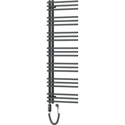 Mexen Neptun, elektrické vykurovacie teleso 1400 x 500 mm, 600 W, antracitová, W101-1400-500-2600-66