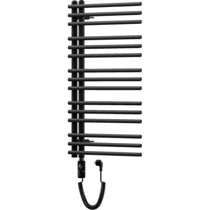 Mexen Neptun, elektrické vykurovacie teleso 900 x 500 mm, 600 W, čierna, W101-0900-500-2600-70