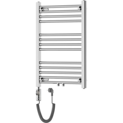 Mexen Mars, elektrické vykurovacie teleso 700x500 mm + vykurovacia tyč 300 W, chrómová, W110-0700-500-2300-01