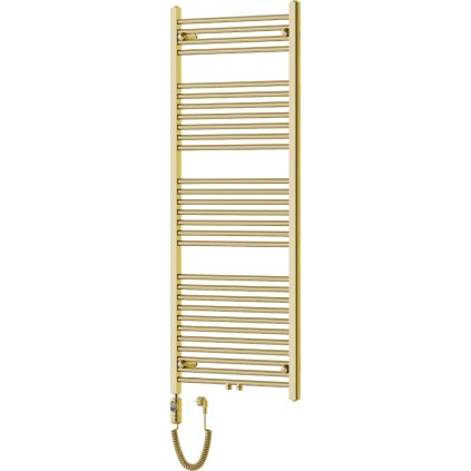 Mexen Mars, elektrické vykurovacie teleso 1500 x 600 mm, 600 W, zlatá lesklá, W110-1500-600-2600-50