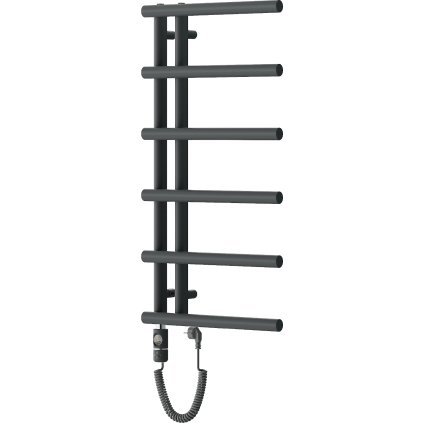 Mexen Jukon, elektrické vykurovacie teleso 988 x 500 mm, 600 W, antracitová, W116-0988-500-2600-66