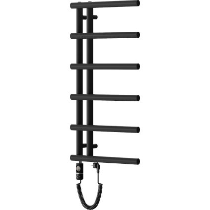 Mexen Jukon, elektrické vykurovacie teleso 988 x 500 mm, 600 W, čierna, W116-0988-500-2600-70