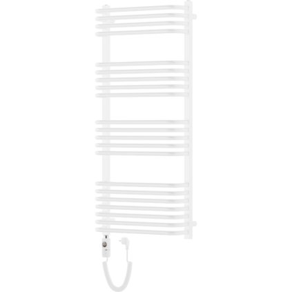 Mexen Apollo, elektrické vykurovacie teleso 1210x550 mm + vykurovacia tyč 600 W, biela, W117-1210-550-2600-20