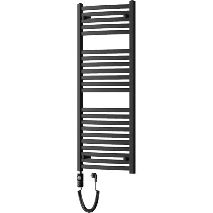 Mexen Helios, elektrické vykurovacie teleso 1200 x 500 mm, 600 W, čierna, W103-1200-500-2600-70