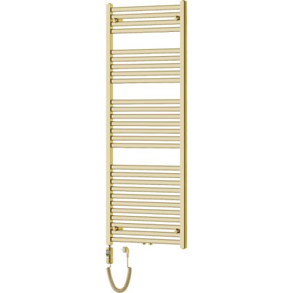 Mexen Hades, elektrické vykurovacie teleso 1500 x 600 mm, 600 W, zlatá lesklá, W104-1500-600-2600-50