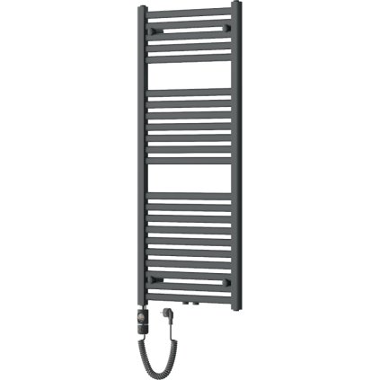 Mexen Hades, elektrické vykurovacie teleso 1200 x 500 mm, 600 W, čierna, W104-1200-500-2600-70