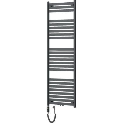 Mexen Uran, elektrické vykurovacie teleso 1800x600 mm + vykurovacia tyč 900 W, antracitová, W105-1800-600-2900-66