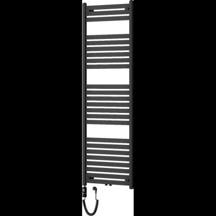 Mexen Uran, elektrické vykurovacie teleso 1800x600 mm + vykurovacia tyč 900 W, čierna, W105-1800-600-2900-70