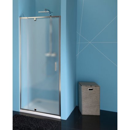 Polysan, EASY LINE otočné sprchové dvere 880-1020mm, sklo BRICK, EL1738