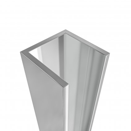 Cerano, stenový profil pre inštaláciu do niky pre dvere a zásteny Marino a Volpe L/P 190 cm, chrómová, CER-CER-425023