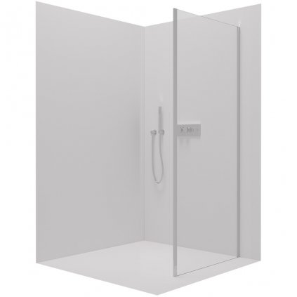 Cerano, sprchová zástena pre dvere Santini a Ferri 80x195 cm, 6mm číre sklo, chrómový profil, CER-CER-425641