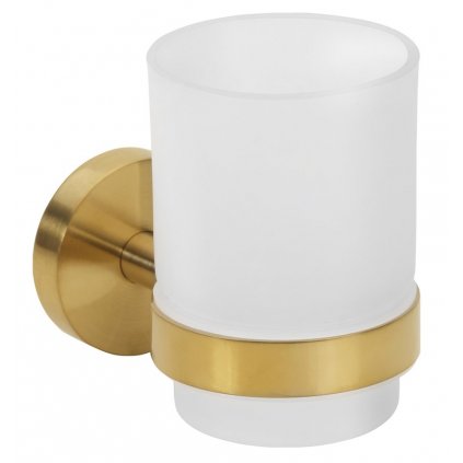 Sapho, X-ROUND GOLD pohár závesný, mliečne sklo, zlato mat, XR903GB