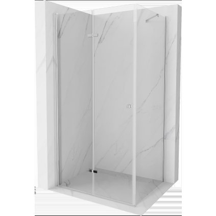 Mexen Lima, sprchovací kút 120 (dvere) x 110 (stena) cm, 6mm číre sklo, chrómový profil, 856-120-110-01-00